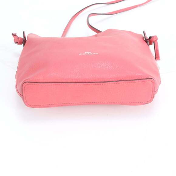 Coach F58661 Leather Shoulder Bag Crossbody Pink Women's - Picture 6 of 8